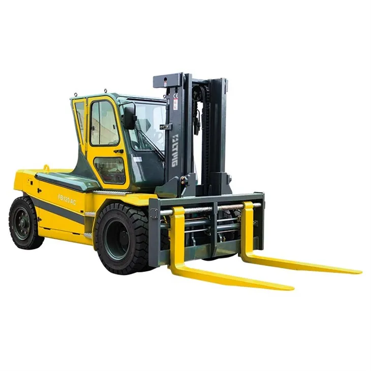 Forklift elettriku kbir ta '12-il tunnellata